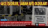Gece Tuvaletini Yaptılar, Sabah Afiş Oldular!