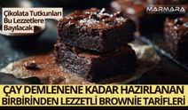 Çay Demlenene Kadar Yapabileceğiniz Pratik Brownie Tarifleri