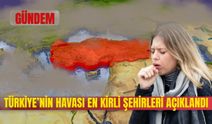 TÜRKİYE’NİN HAVASI EN KİRLİ ŞEHİRLERİ AÇIKLANDI