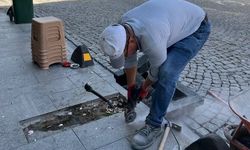 Bigadiç’te Kaldırımlar Yenileniyor