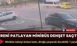 Freni Patlayan Minibüs Dehşet Saçtı
