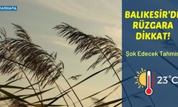 Balıkesir’de 1 Ekim Hava Durumu Nasıl Olacak? Rüzgara Dikkat