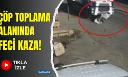 Çöp Toplama Alanında Feci Kaza!