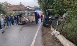 Balıkesir’de Tarım İşçilerini Taşıyan Traktör Devrildi, 23 Yaralı