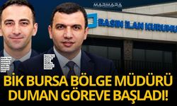 Basın İlan Kurumu Bursa Bölge Müdürü Ramazan Duman Göreve Başladı!