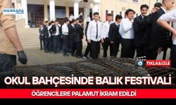 Okul Bahçesinde Balık Festivali