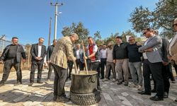 Havran’da Hasat Şenliği! Ahmet Akın ve Mustafa Canbey Keşkek Dövdü