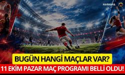 Bugün Hangi Maçlar Var? 11 Ekim Pazar Maç Programı Belli Oldu!