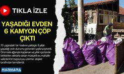 Yaşadığı Evden 6 Kamyon Çöp Çıktı
