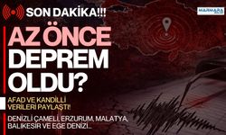 Az Önce Deprem Mi Oldu? Denizli Çameli’de Peş Peşe Sarsıntılar! İşte 3 Ekim Son Depremler