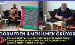 Görmeden İlmek İlmek Örüyor: Ahmet Usta Yarım Asırdır Hayata Tutunuyor