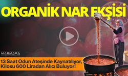 Saatlerce Odun Ateşinde Pişiriliyor! Organik Nar Ekşisi 600 Liradan Satılıyor