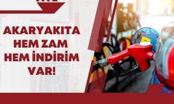 Akaryakıta Hem Zam Hem İndirim Var!