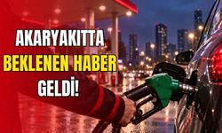 Akaryakıtta Beklenen Haber Geldi!