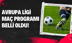 Avrupa Ligi Maçları Belli Oldu!