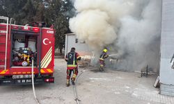 Balıkesir’de Okul Bahçesinde Yangın!