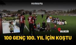 100 genç 100. yıl için koştu