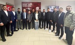 MUSTAFA CANBEY TEŞKİLATLA KUCAKLAŞTI