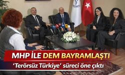 MHP İLE DEM PARTİ ARASINDA BAYRAMLAŞMA