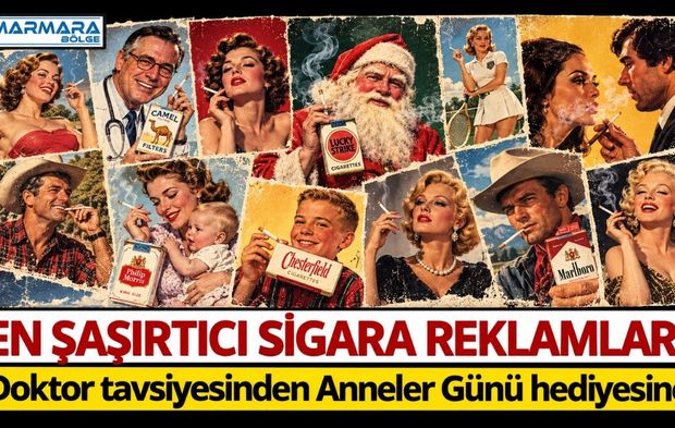 En Şaşırtıcı ve Akılalmaz Sigara Reklamları