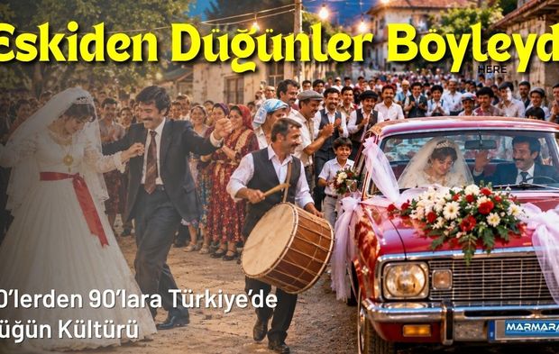 Eskiden Düğünler Böyleydi: 70’lerden 90’lara Türkiye’de Düğün Kültürü