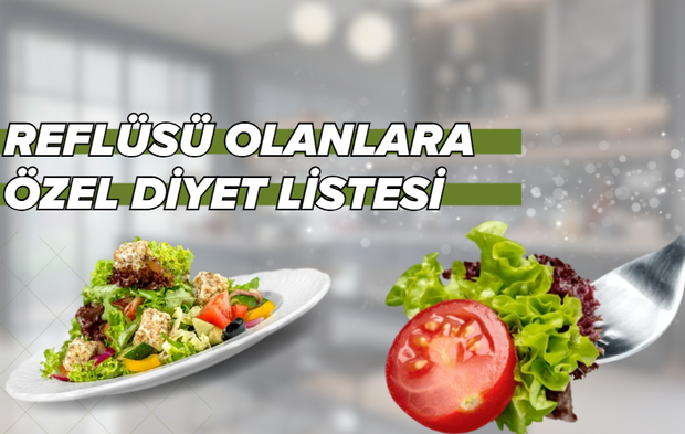 Reflüsü Olanlara Özel Diyet Listesi