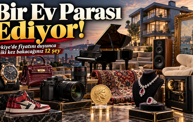 Bir Ev Parası Ediyor! Türkiye’de Fiyatını Duyunca İki Kez Bakacağınız 12 Şey