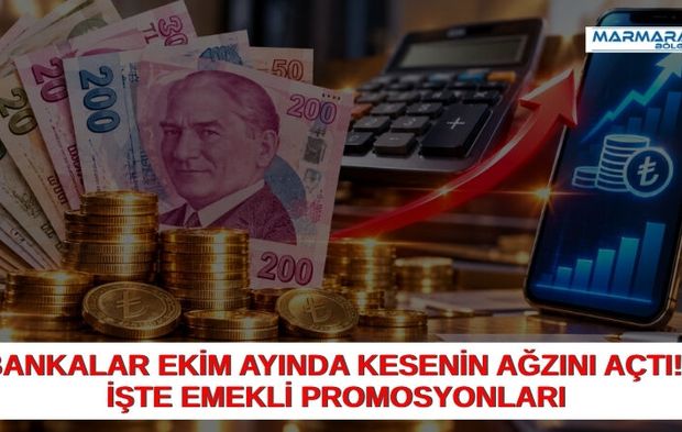 Bankalar Ekim Ayında Kesenin Ağzını Açtı! İşte Emekli Promosyonları
