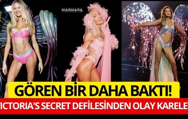 Gören Bir Daha Baktı! Victoria’s Secret Defilesinden Olay Kareler