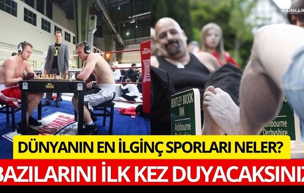 Dünyanın En İlginç Sporları Neler? Bazılarını İlk Kez Duyacaksınız