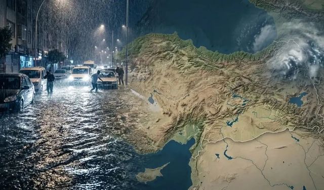 Meteoroloji'den Son Dakika Uyarısı! Kuvvetli Sağanak Geliyor, Sel ve Su Baskınına Dikkat!