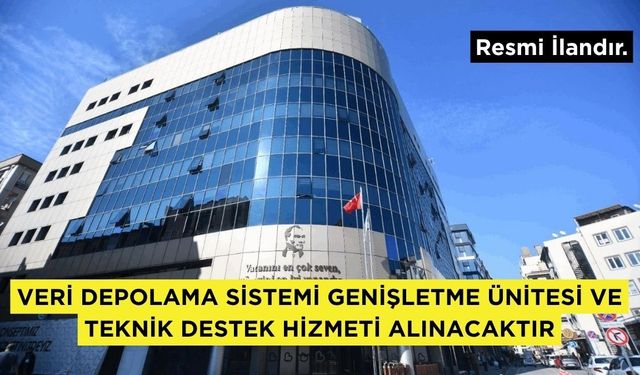 VERİ DEPOLAMA SİSTEMİ GENİŞLETME ÜNİTESİ VE TEKNİK DESTEK HİZMETİ ALINACAKTIR