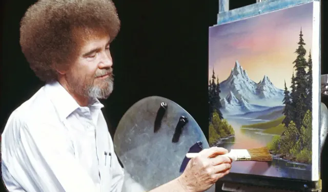 Bob Ross’un Tabloları Servet Değerinde Satıldı!
