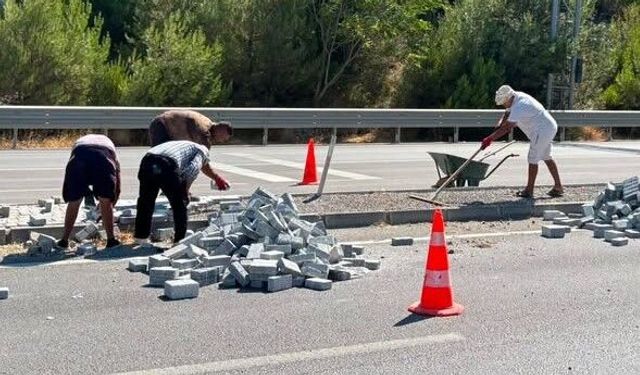 Balıkesir-Bigadiç Yolunda Düzenleme