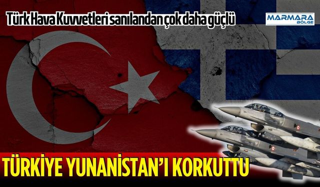 Türk Hava Kuvvetleri Yunanistan’ı Korkuttu!