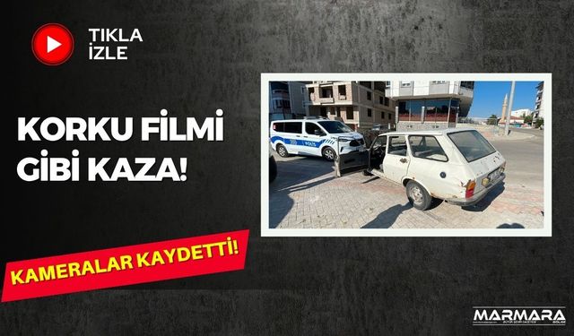 Korku Filmi Gibi Kaza!