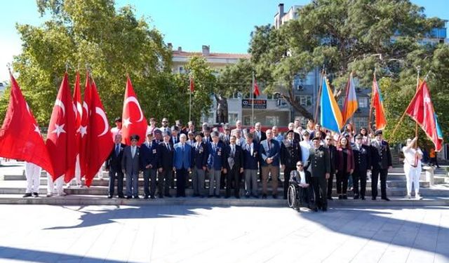 Burhaniye’de Gaziler Günü Kutlandı
