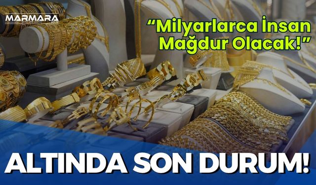 Altın Fiyatlarında Hafta Sonu Öncesi Son Durum! İslam Memiş’ten Piyasalara Dikkat Çeken Uyarı