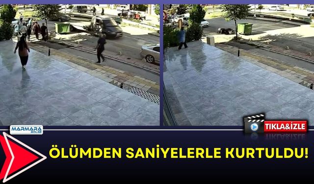 Ölümden Saniyelerle Kurtuldu!