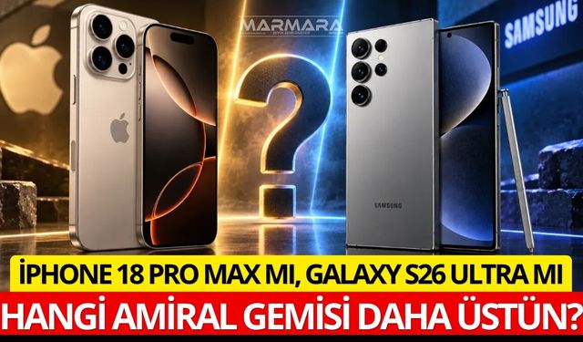iPhone 18 Pro Max mı Galaxy S26 Ultra: Hangisi Daha Üstün? İşte İki Amiral Gemisinin Karşılaştırması