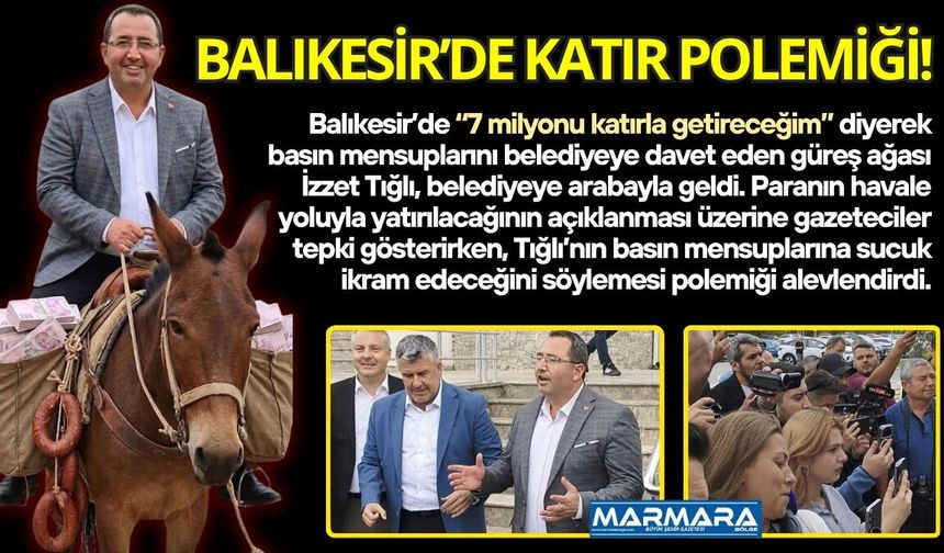 Balıkesir’de Katır Polemiği!