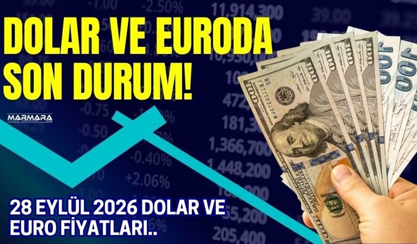 Dolar Ve Euroda Son Durum! 28 Eylül 2026 Dolar Ve Euro Fiyatları..