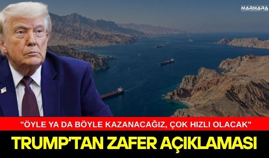 Trump’tan Zafer Açıklaması