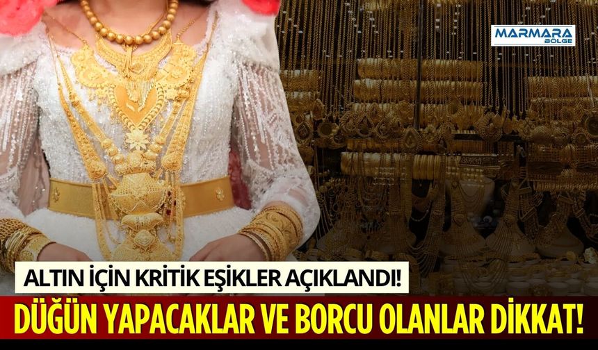 Düğün Yapacaklar ve Borcu Olanlar Dikkat! İslam Memiş’ten Yatırımcıya Kritik Uyarı