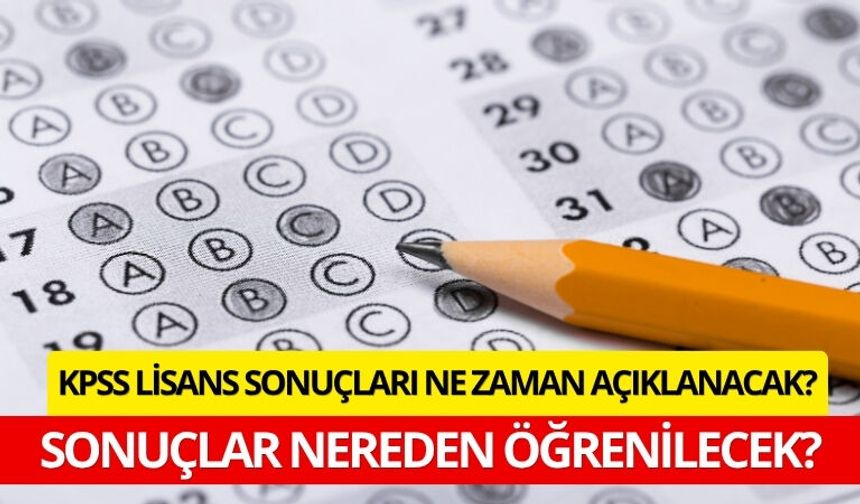 KPSS Lisans Sonuçları Ne Zaman Açıklanacak? Sonuçlar Nereden Öğrenilecek?