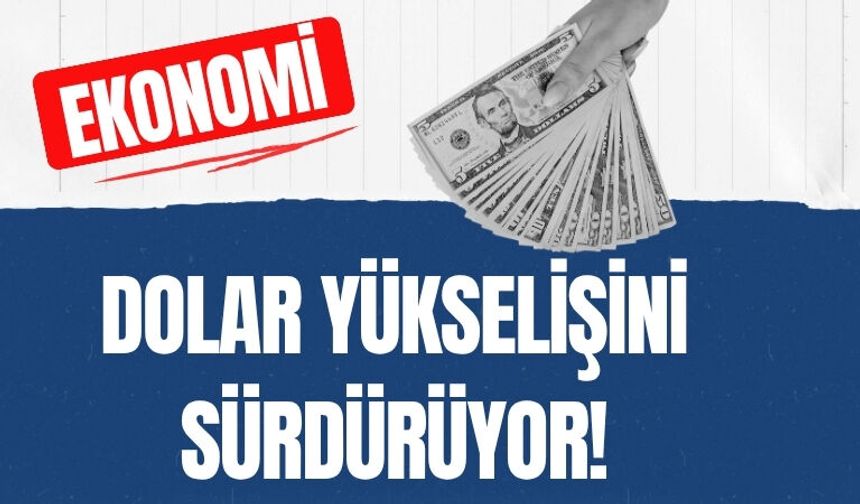 Dolar Yükselişini Sürdürüyor!