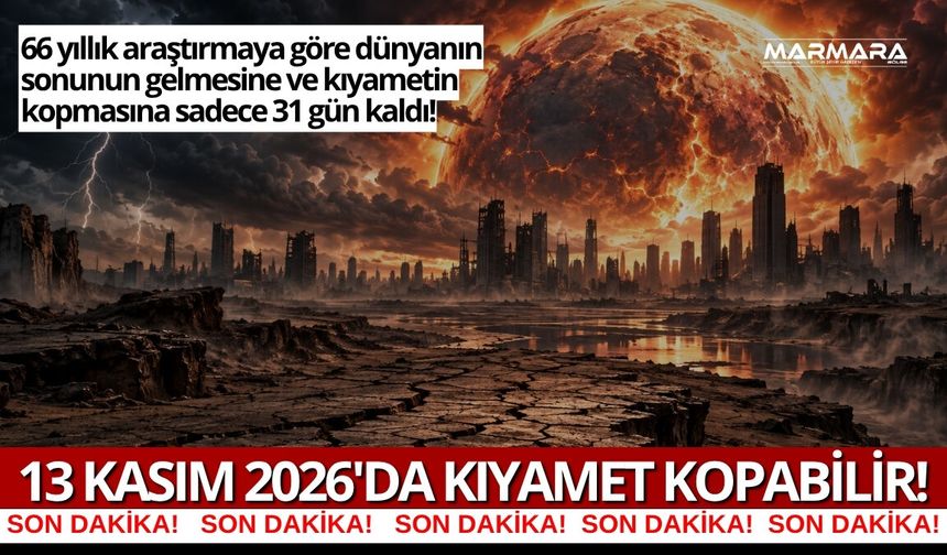 Bilim İnsanları 66 Yıl Önce Uyarmıştı! 13 Kasım 2026’da Kıyamet Kopabilir