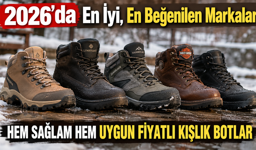 Hem Sağlam Hem Uygun Fiyatlı Kışlık Botlar