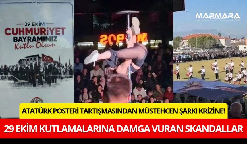 29 Ekim Kutlamalarına Damga Vuran Skandallar