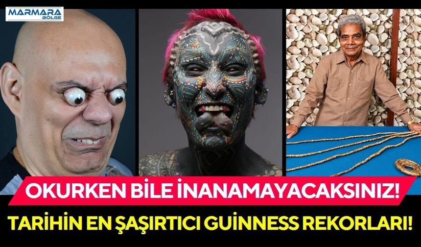 Dünyanın En Tuhaf Guinness Rekorları